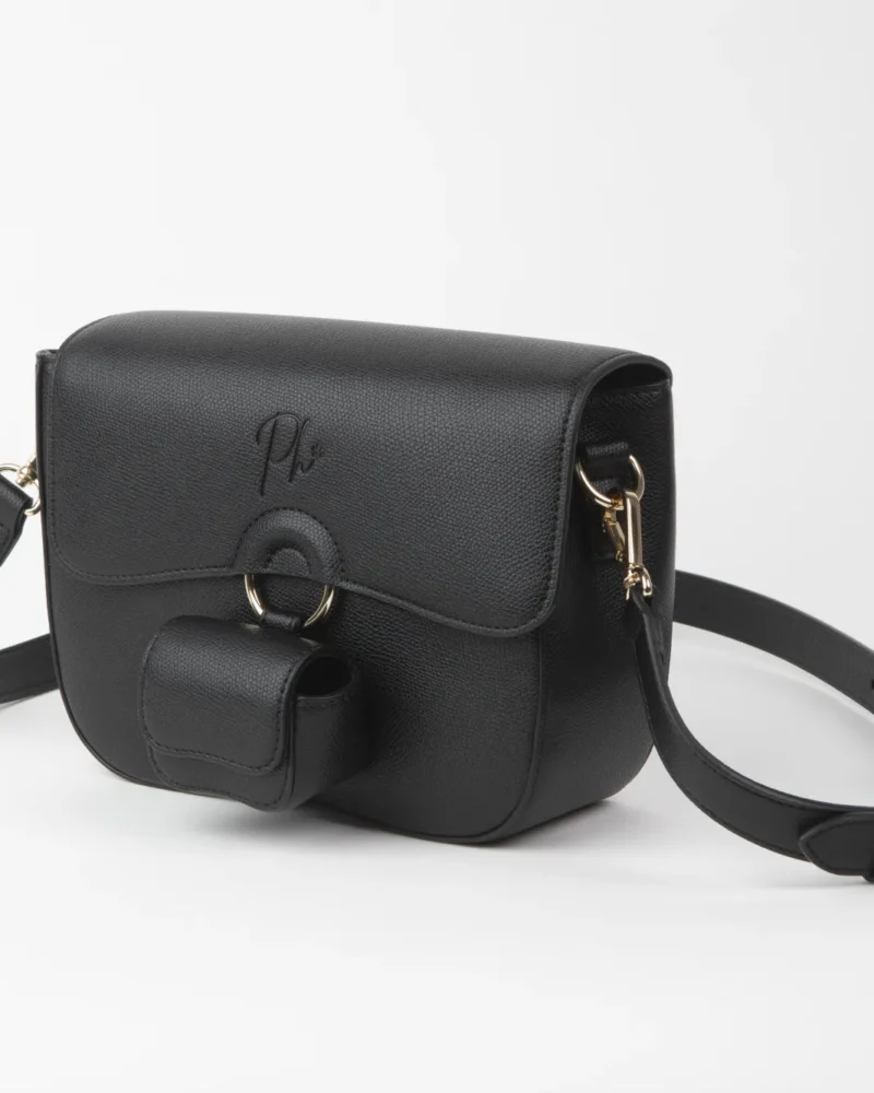 Borsa a tracolla Philia Black, vista frontale