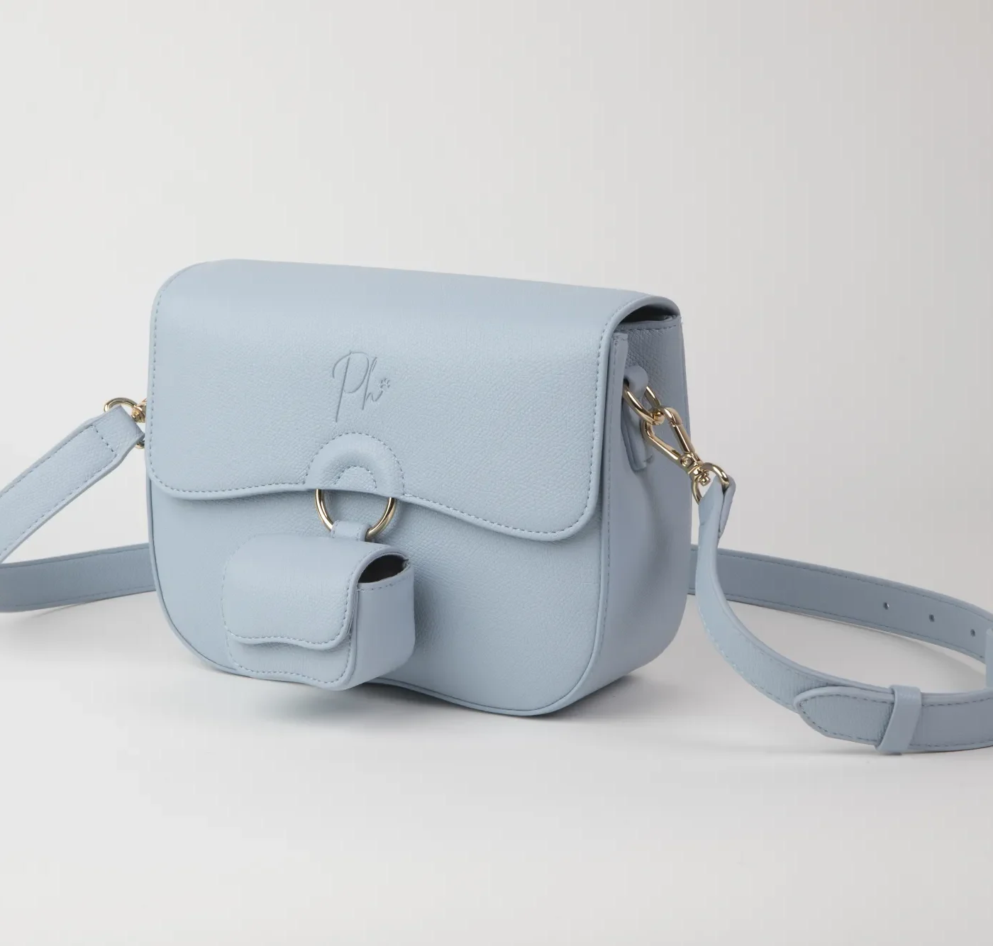 Borsa a tracolla Philia Blue Sky, vista frontale