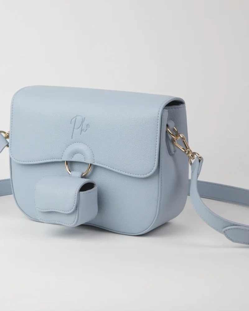 Borsa a tracolla Philia Blue Sky, vista frontale