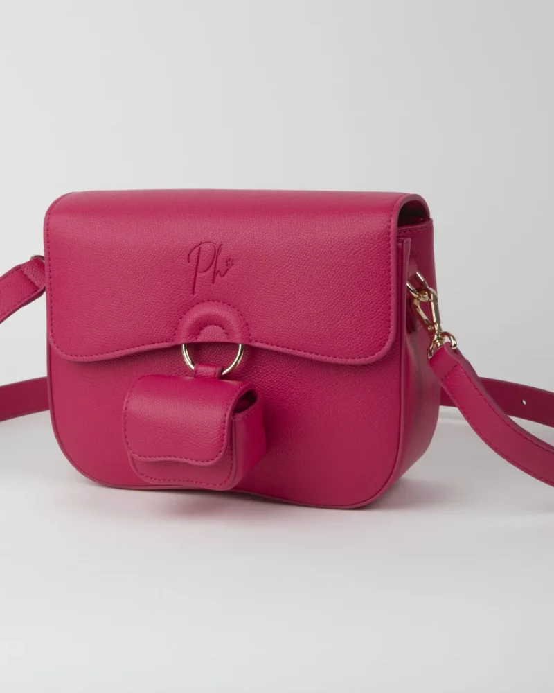 Borsa Philia Raspberry portata a mano